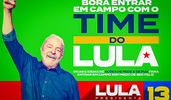 LULA È DI NUOVO IL PRESIDENTE DEL BRASILE. OTTIMO RISULTATO. RIFLETTIAMOCI INSIEME