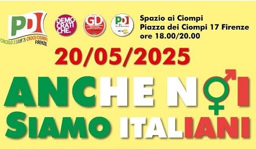 VERSO IL REFERENDUM: ANCHE NOI SIAMO ITALIANI