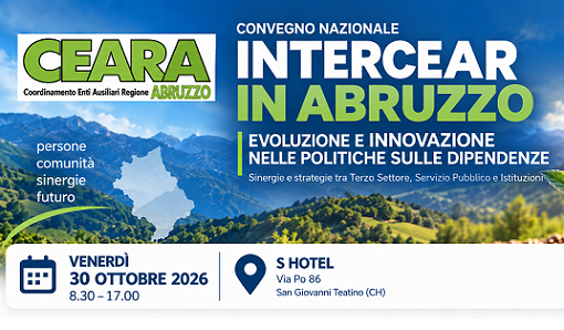 INTERCEAR IN ABRUZZO: EVOLUZIONE E INNOVAZIONE NELLE POLITICHE SULLE DIPENDENZE